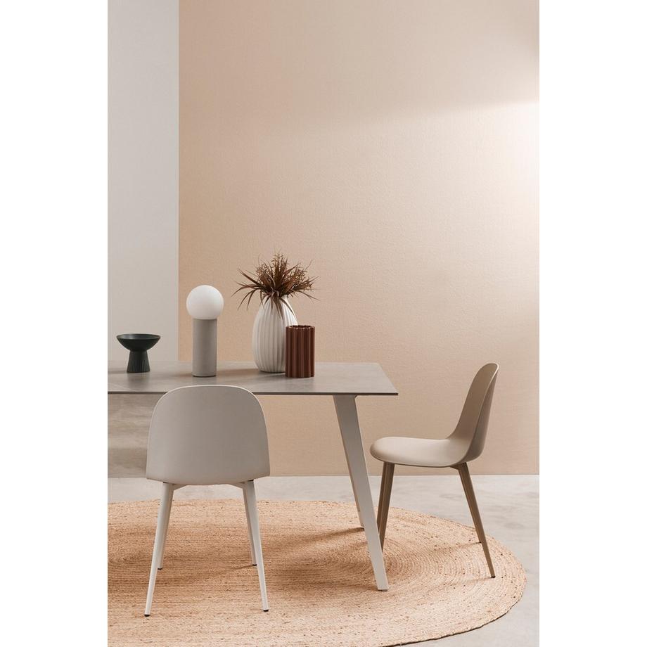 mutoni Table Arjeta blanc 140x80  