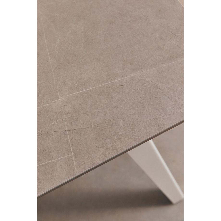 mutoni Table Arjeta blanc 140x80  