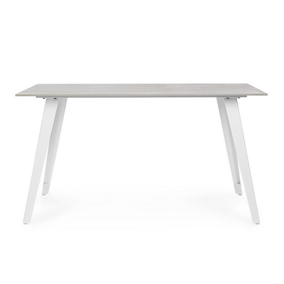 mutoni Table Arjeta blanc 140x80  