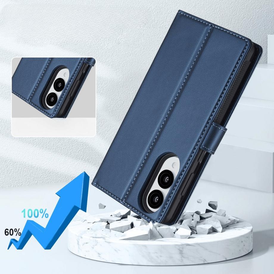 Cover-Discount  Galaxy S25 Edge - LC.IMEEKE L2 Serie Brieftasche und Hülle 