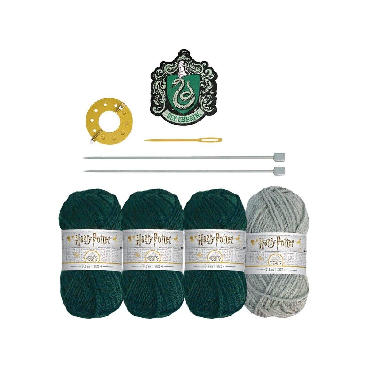 Thumbs Up  Harry Potter Strickset für Mütze Slytherin 