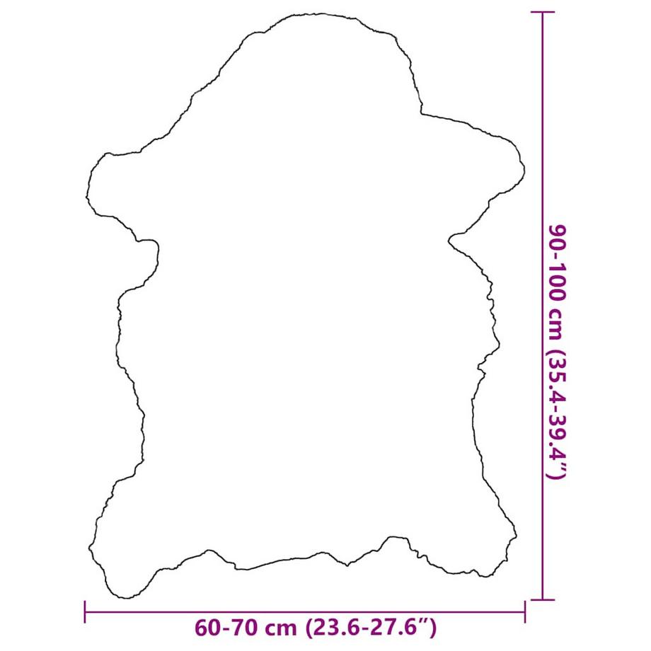 VidaXL  Peau de mouton 
