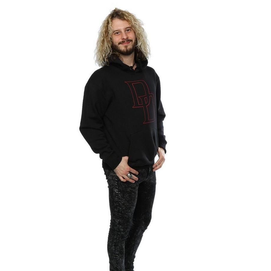 MARVEL Felpa con Cappuccio Stampata  