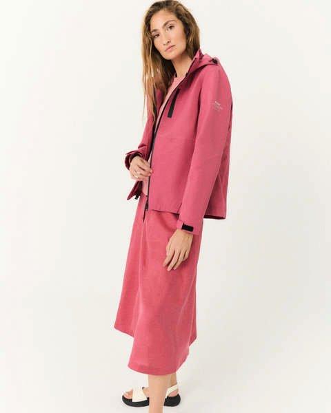 Ecoalf  Katalf Jacket Woman Claret Pink 