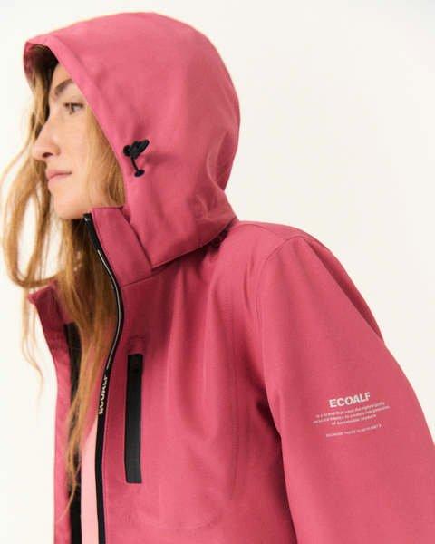 Ecoalf  Katalf Jacket Woman Claret Pink 