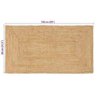 VidaXL  Teppich für das wohnzimmer jute 