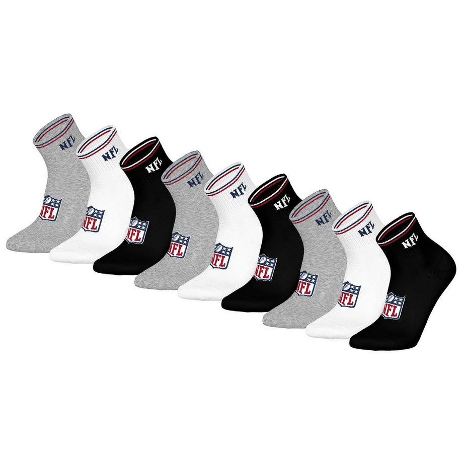 Chaussettes  Pack de 9 Stretch-NFL SHIELD 9Pack Quarter Socks