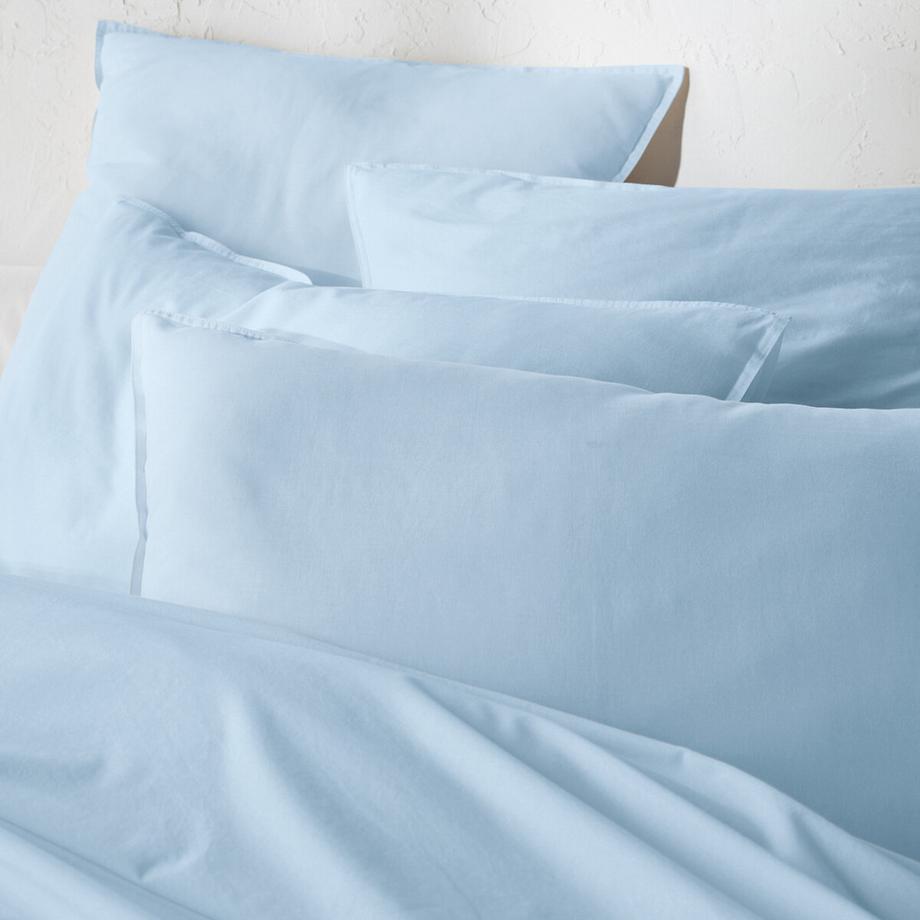 La Redoute Intérieurs Scenario Drap Plat en Coton Lavé  