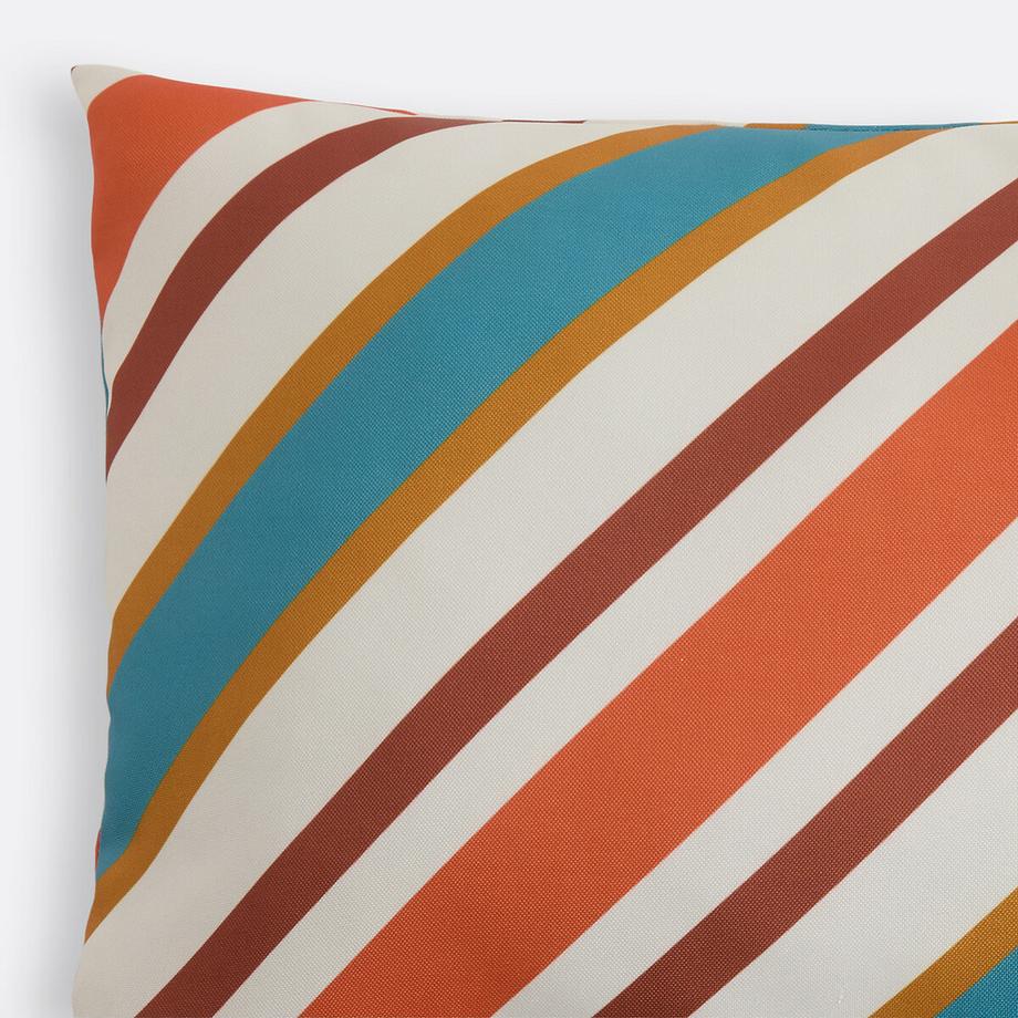 La Redoute Intérieurs Coussin d'extérieur rayures  