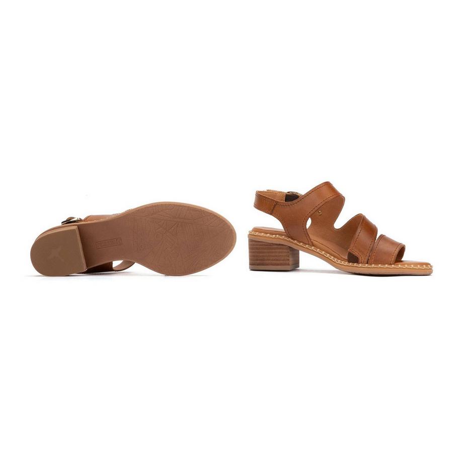 Pikolinos Sandales Blanes pour femme à talon bloc  