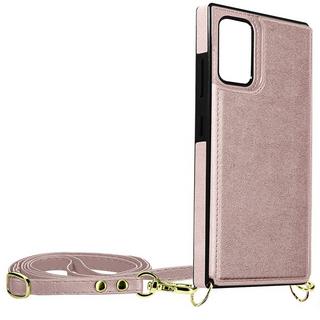 Avizar  Cover Tracolla Galaxy S20 FE Rose Gold 