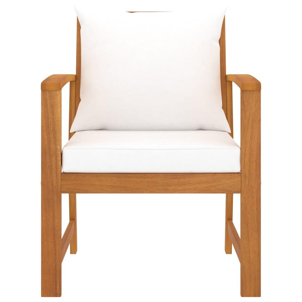 VidaXL Chaise de jardin bois d'acacia  