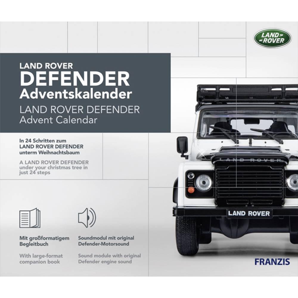 FRANZIS  Modellfahrzeug Adventskalender Land Rover Defender 