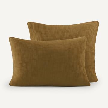 Taie d'oreiller gaze de coton biologique