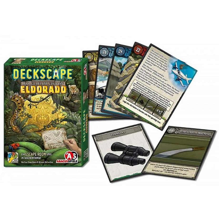 Abacus  Spiele Deckscape - Das Geheimnis von Eldorado 