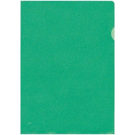 BÜROLINE BÜROLINE Sichtmappen PP A4 667303 grün, matt 10 Stück  