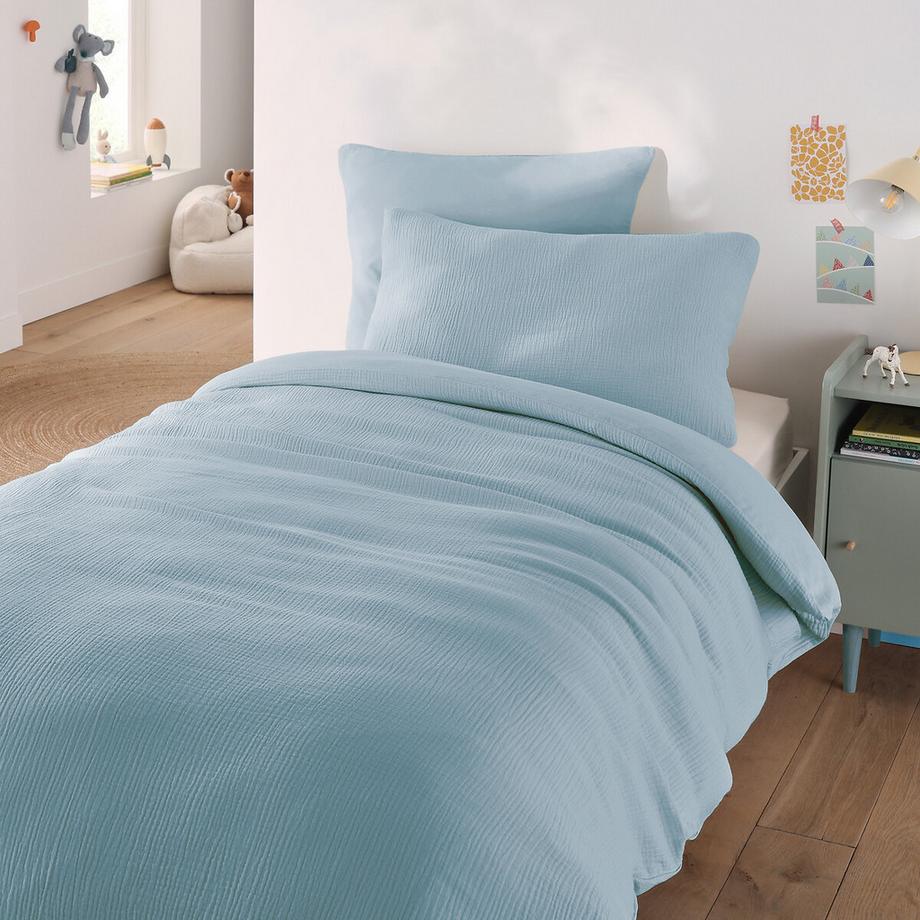 La Redoute Intérieurs Taie d'oreiller Enfant Gaze Coton Lavé  
