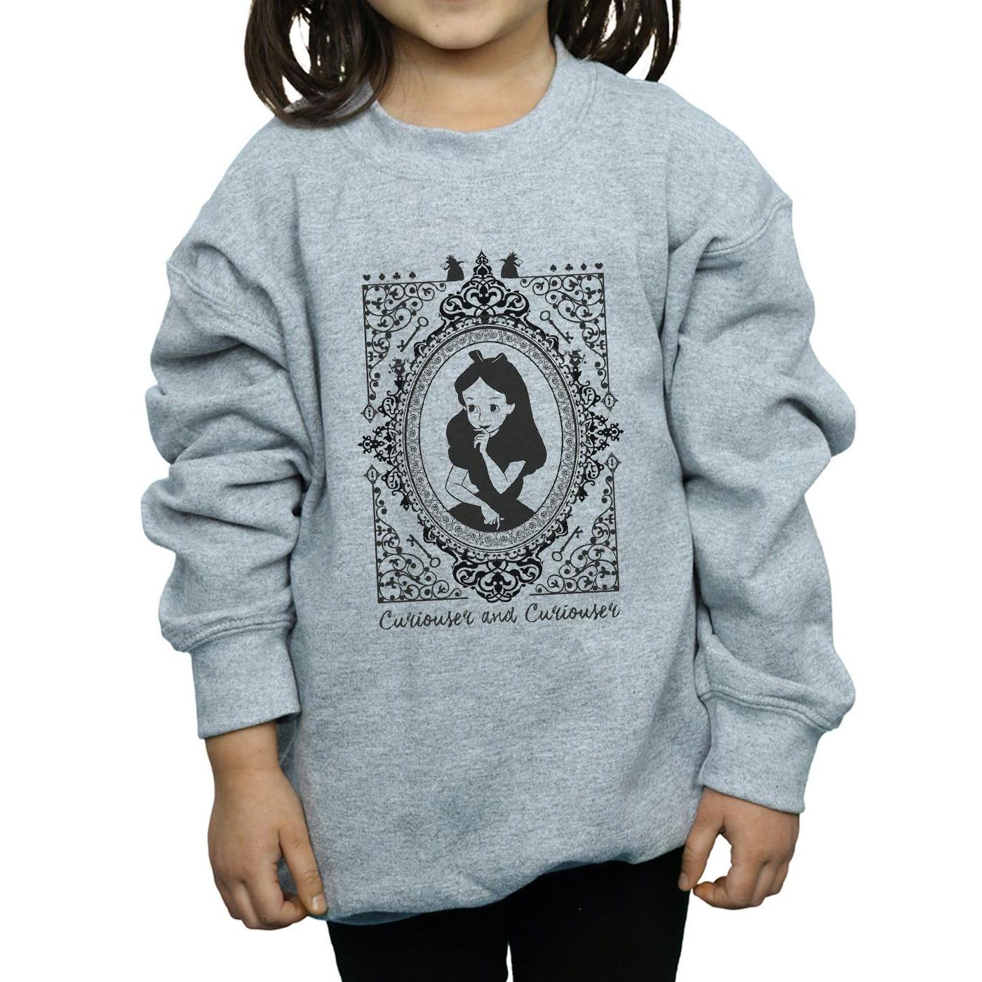 Disney  Alice In Wonderland Frame Sweatshirt 