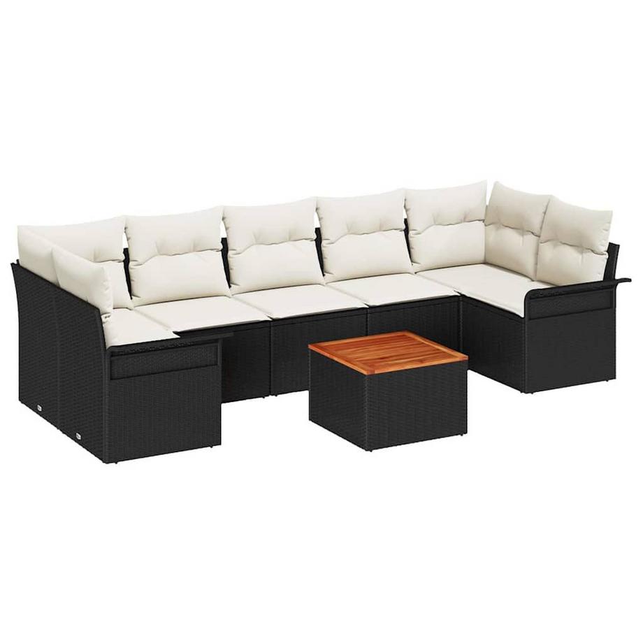 Set Divano da Giardino Polyrattan