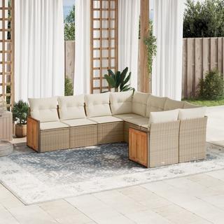 VidaXL Garten sofagarnitur poly-rattan  