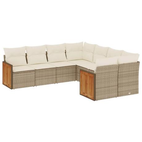 VidaXL Garten sofagarnitur poly-rattan  