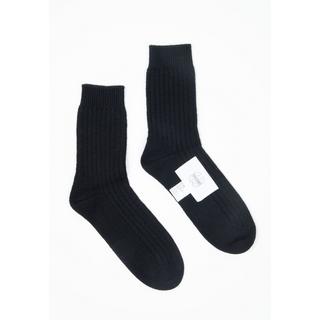 Studio Cashmere8 UNI 12 Traditionelle Rippe 4 Fäden Kaschmir Socken  