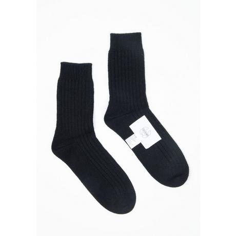 Studio Cashmere8 UNI 12 Traditionelle Rippe 4 Fäden Kaschmir Socken  