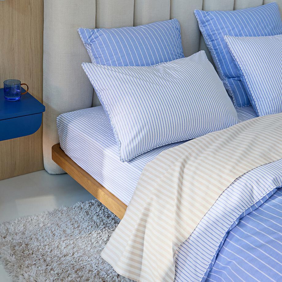 La Redoute Intérieurs Edward Taie d'oreiller en percale de coton  