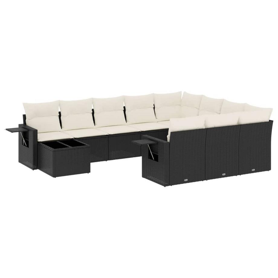 set divano da giardino Polirattan