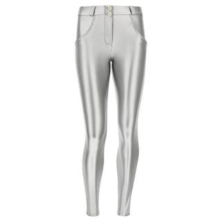 FREDDY WR.UP Superskinny Hose mit mittlerem Bund und Metallic-Effekt  
