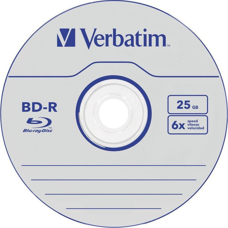 Verbatim  Verbatim Datalife 6x BD-R 25 GB 25 pz 