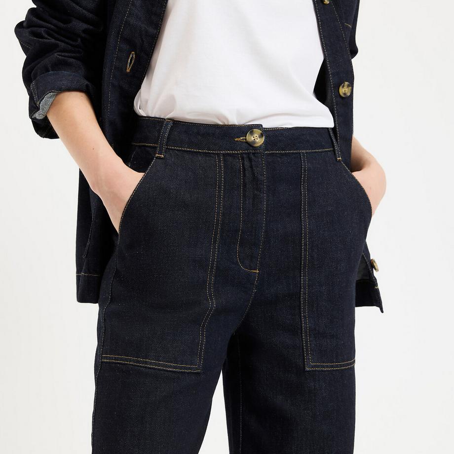 La Redoute Collections Jean Large 7/8 Style Workwear  