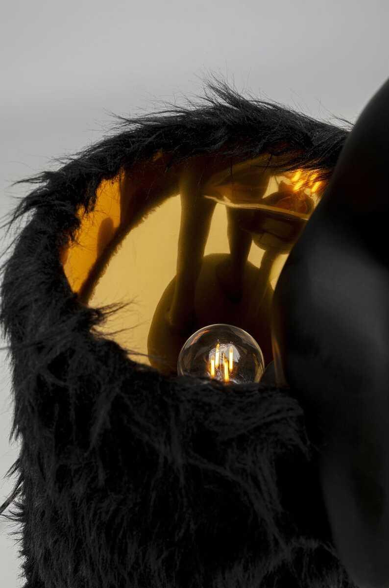 KARE Design Tischleuchte Animal Rabbit Fur gold 68  