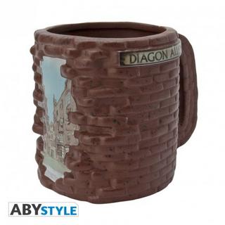 Abystyle  Harry Potter Tazza 3D 500ml: Diagon Alley 