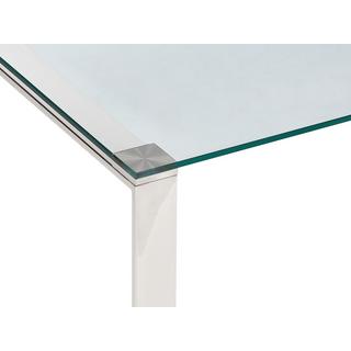 Beliani Table basse en Verre de sécurité Glamour TILON  