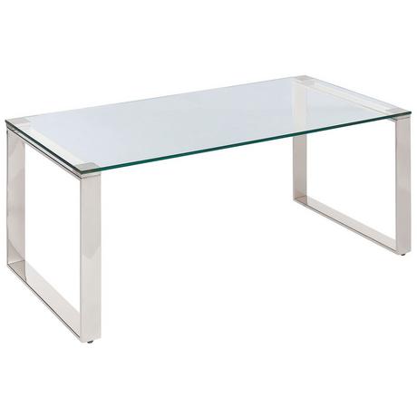 Beliani Table basse en Verre de sécurité Glamour TILON  