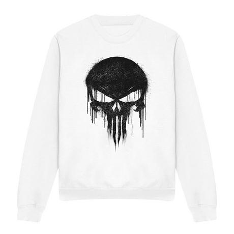 The Punisher The Punisher Skull Print Regular Fit Sweatshirt  