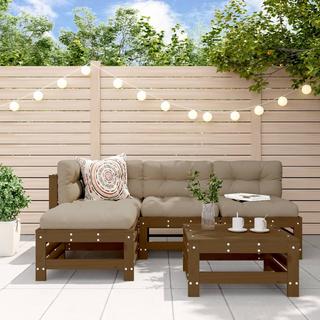 VidaXL Garten lounge set holz  