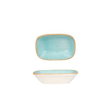 Assiette de service - Aqua -  Porcelaine - lot de 2