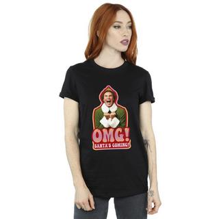 Elf T-shirt Santa's Coming  