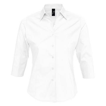 Effect Bluse Arbeitsbluse, 34Ärmel