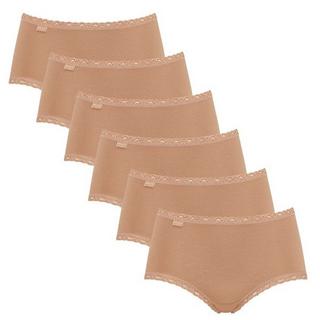 sloggi  6er Pack 247 Cotton Lace - Midi Slip 