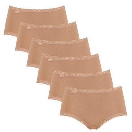 sloggi  6er Pack 247 Cotton Lace - Midi Slip 