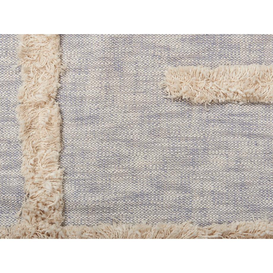 Beliani Hospet Boho Couverture en Coton  