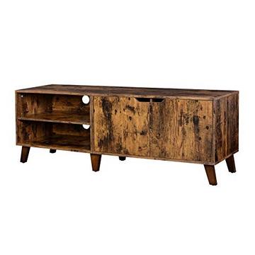 Mobile TV marrone rustico con spazio per TV da 60 pollici