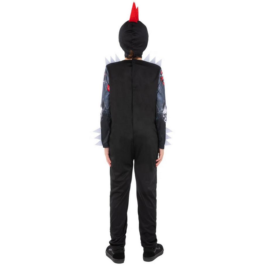 smiffys  Punk Scheletro Costume 