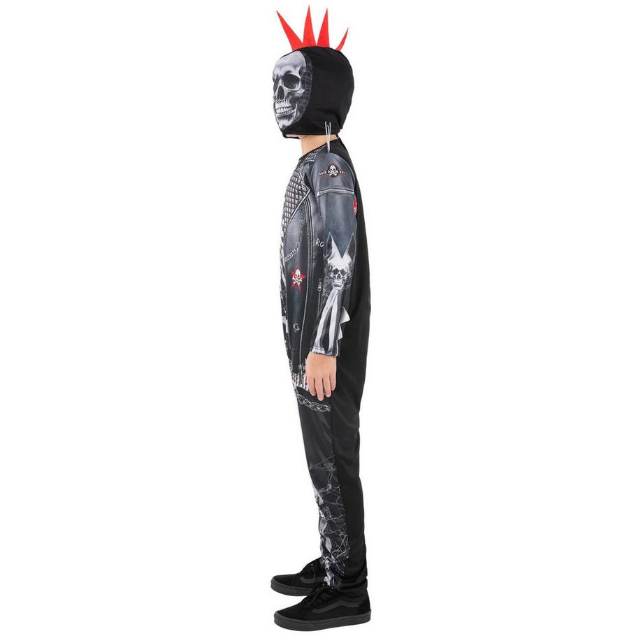 smiffys  Punk Scheletro Costume 
