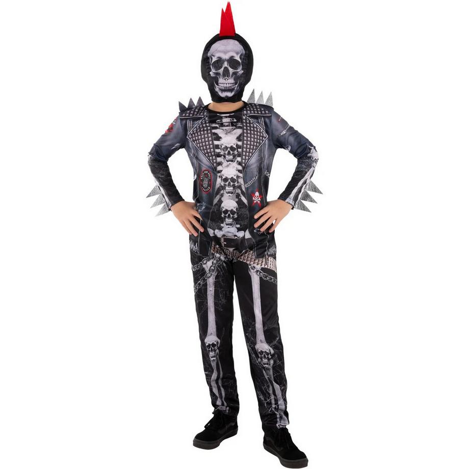 Punk Scheletro Costume