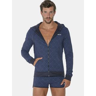 Code22  Giacca sportiva con cappuccio e zip Geo 