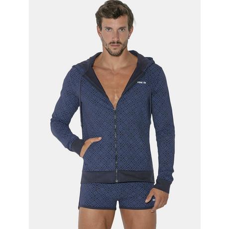 Code22  Veste de sport zippée à capuche Geo 